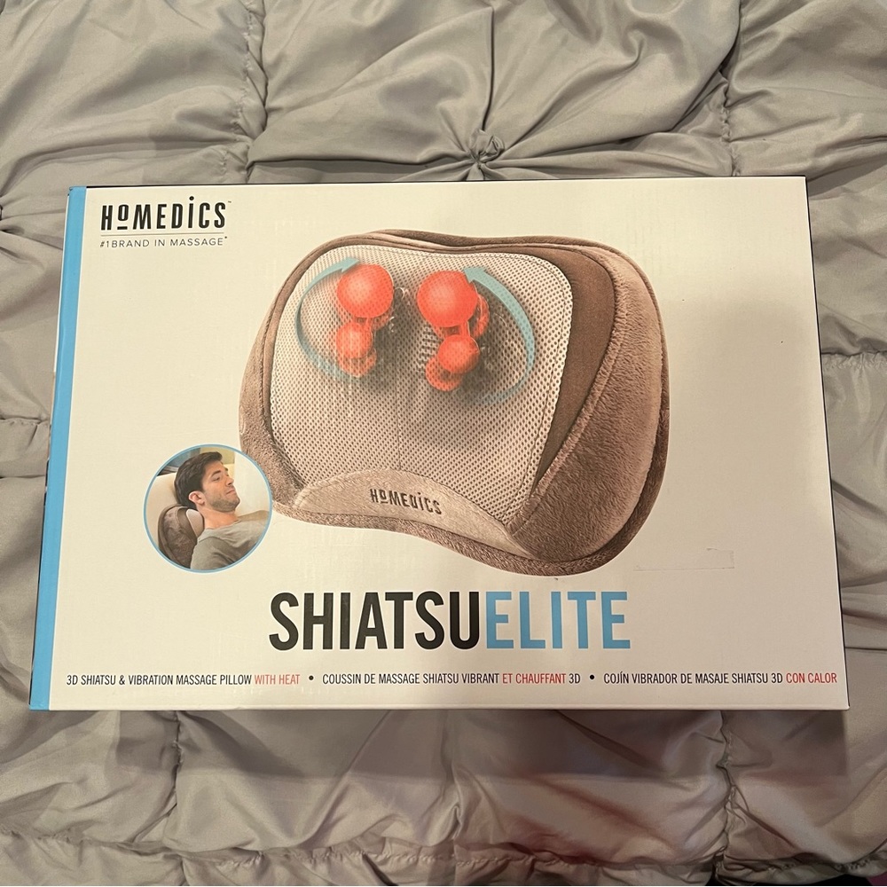 Homedics Neck massage / massager shiatsu heat vibration